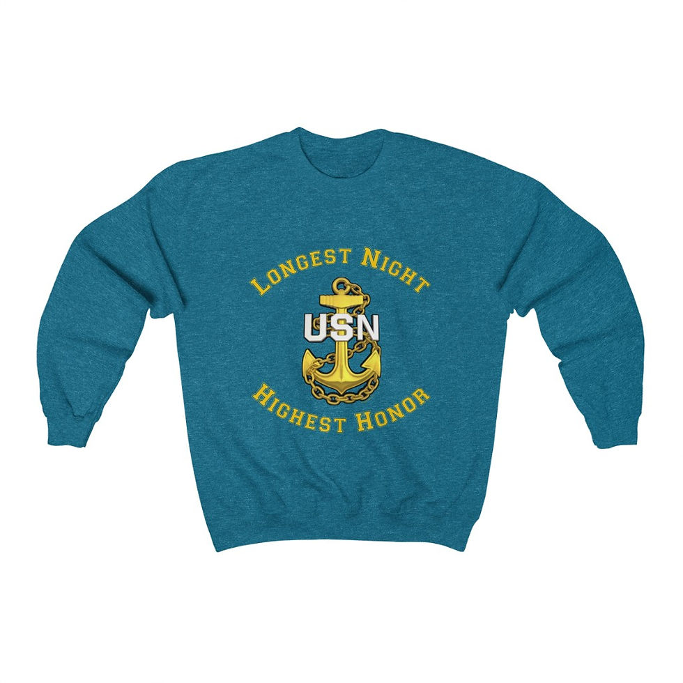Thumbnail: Longest Night, Highest Honor Unisex Heavy Blend™ Crewneck Sweatshirt