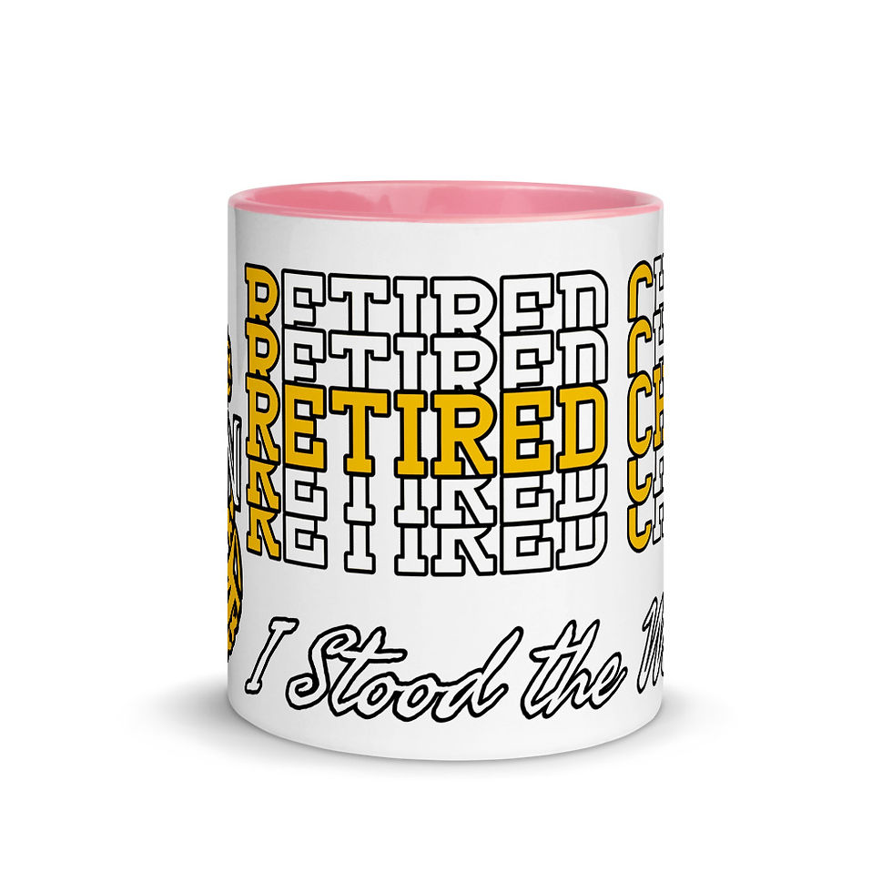 Thumbnail: SCPO RETIRED  Mug with Color Inside