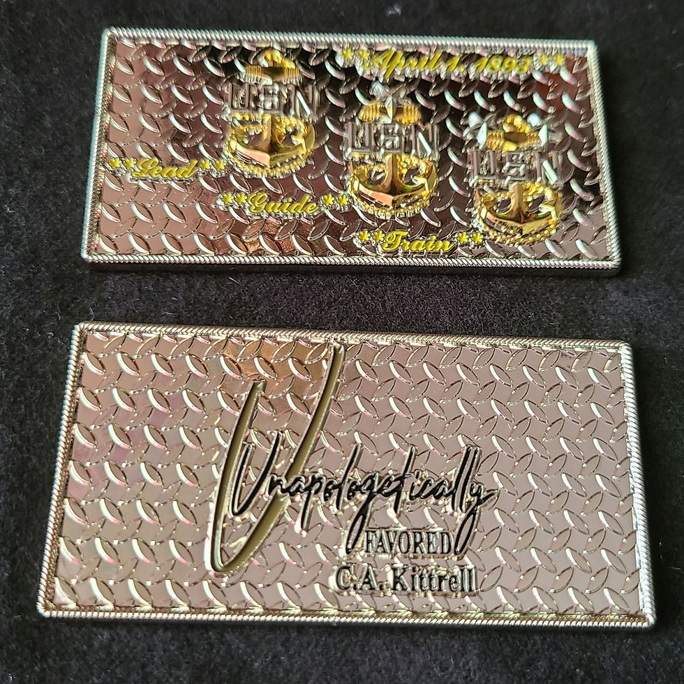 Thumbnail: Unapologetically Favored Challenge Coin