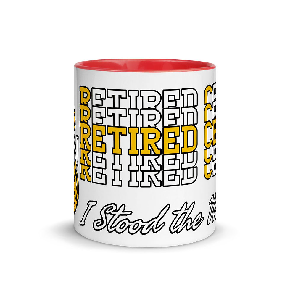 Thumbnail: SCPO RETIRED  Mug with Color Inside