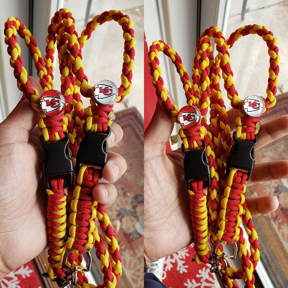 Thumbnail: Sports Team, Collegiate, and Organizational Paracord Lanyards