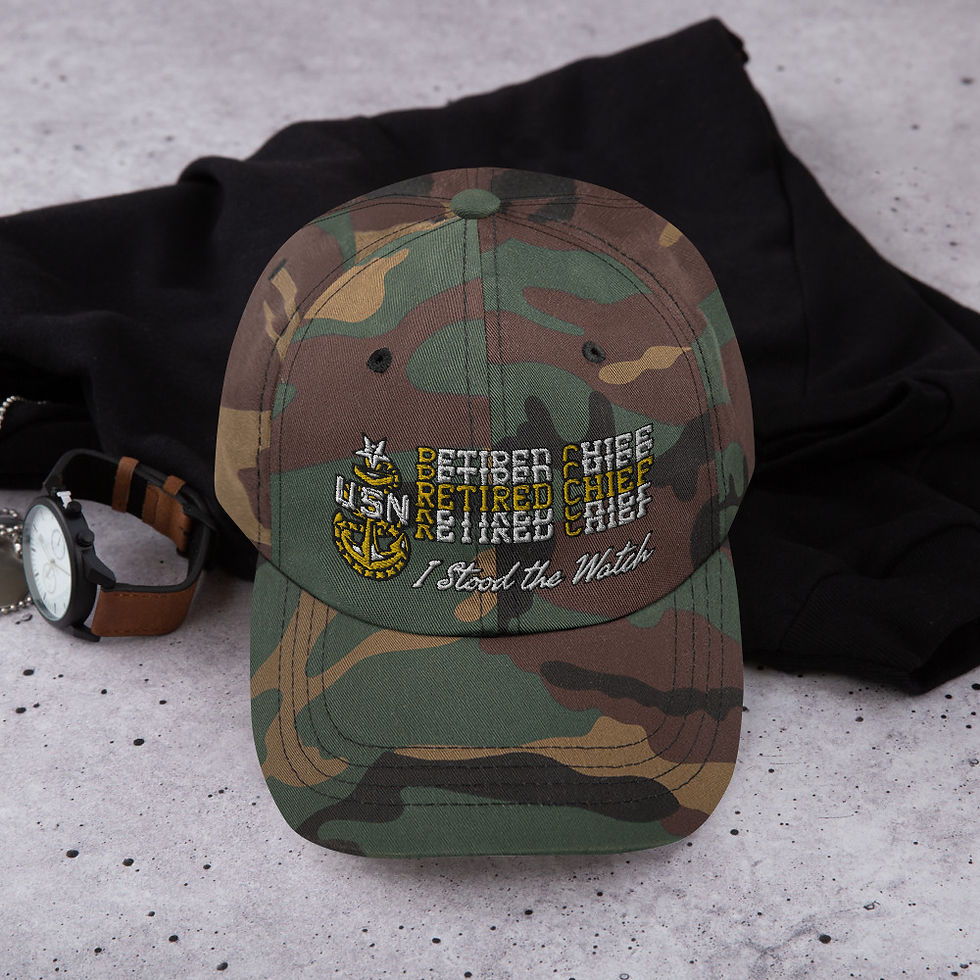 Thumbnail: SCPO RETIRED Dad hat