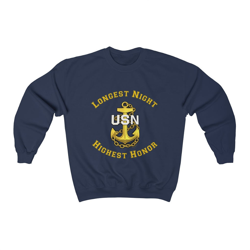 Thumbnail: Longest Night, Highest Honor Unisex Heavy Blend™ Crewneck Sweatshirt