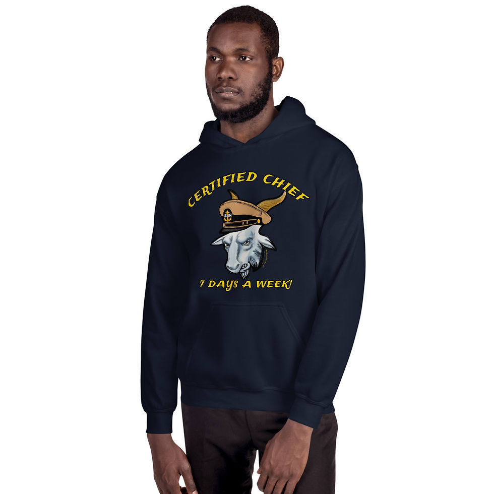 Thumbnail: Certified Chief (Covered) Unisex Hoodie