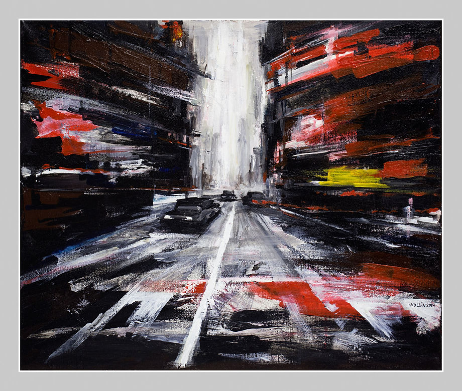 acrylic painting on canvas