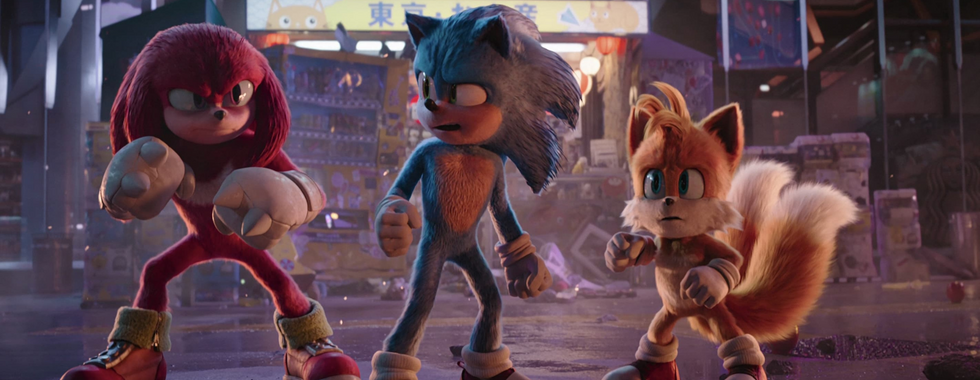 Sonic 3: O Filme (Paramount/Divulgação)