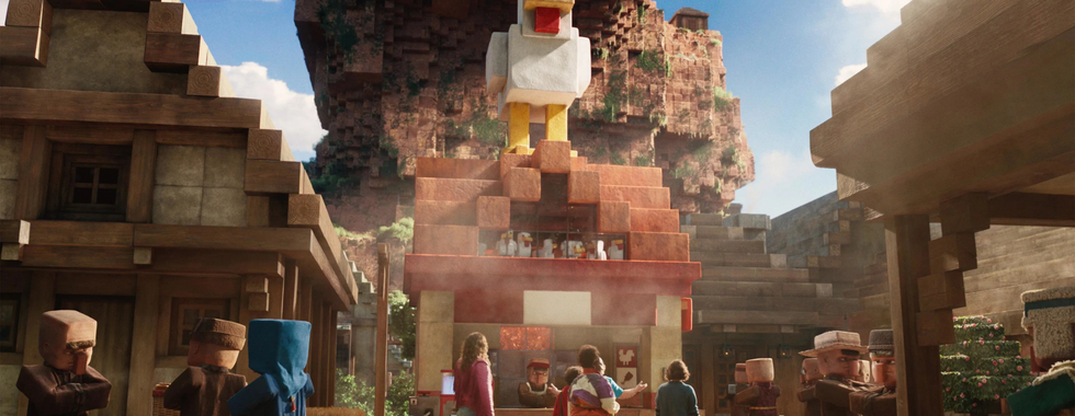 Um Filme Minecraft (Warner Bros. Pictures /Divulgação)