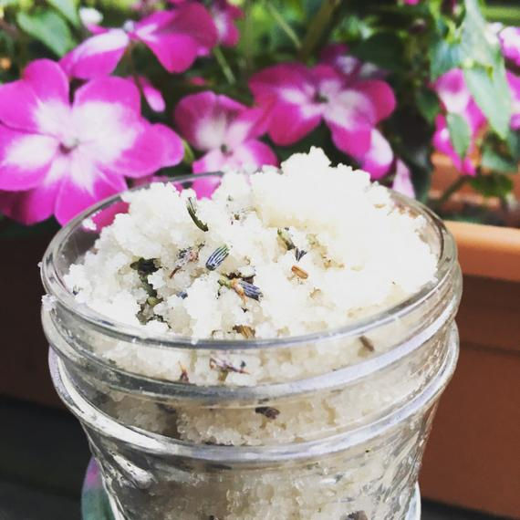 Thumbnail: Lavender Organic Fusion Facial & Body Scrub 8oz