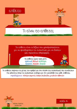 Τι είναι το επίθετο