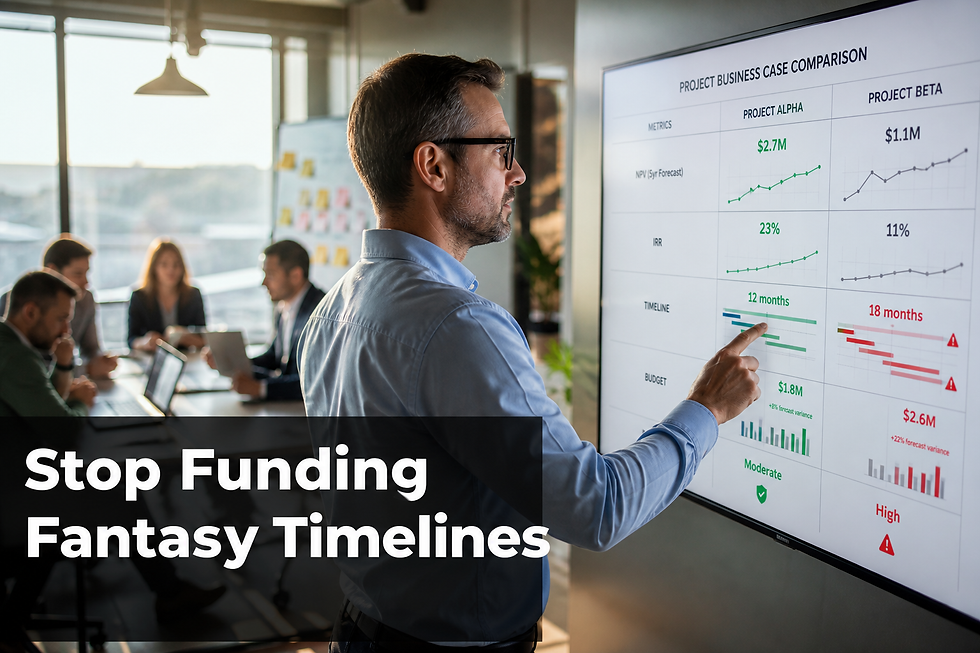 Why Your Best Project Business Case May Be the Riskiest One