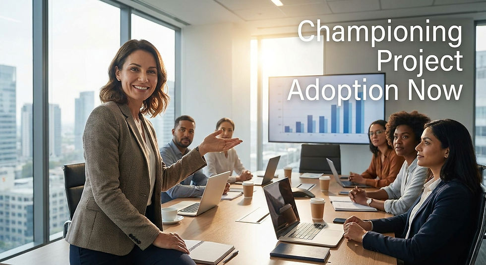 PMs: Champions of Change Management