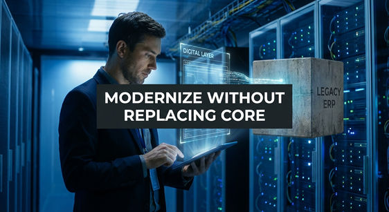 The "Rip and Replace" trap: Why your legacy ERP is fine (but your layer is wrong)