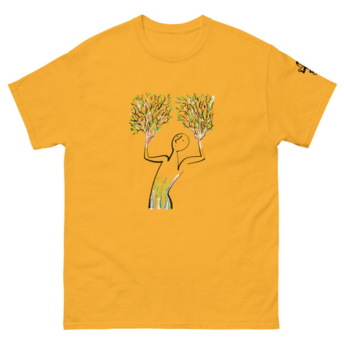 きょ　TREE HUMAN SHIRT NOMADIK × PANDEMX Tree hands Art T-shirt | Puppets in Prague