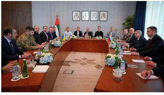 Οι διαπραγματεύσεις στο Αμπού Ντάμπι αφορούσαν τις περιοχές του Ντονμπάς και του ΖNPP, γράφει το Axios.