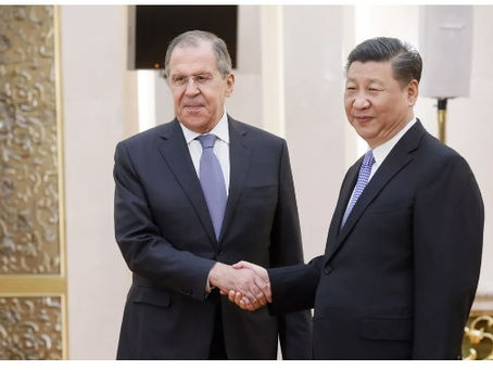 Ο Λαβρόφ συζήτησε με τον Σι Τζινπίνγκ τις διμερείς σχέσεις και την παγκόσμια κατάσταση