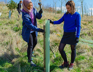TV Presenter and YDMT ambassador Lindsey Chapman and volunteer from Bradford