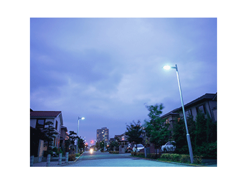 夜の住宅街