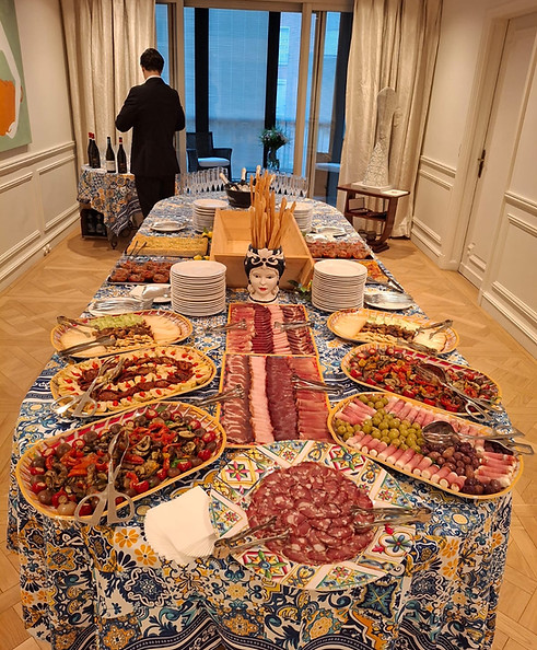 Les buffets de Gioia, traiteur événementiel italien et sicilien pour les entreprises et le