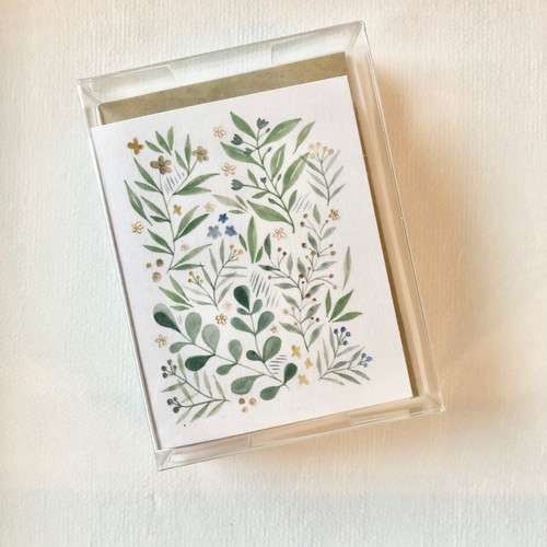 10 Floral Enclosure Cards Shesaidit