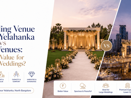 Wedding Venue Near Yelahanka vs City Venues