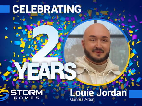 Celebrating Two Years as a Games Artist at Storm.
