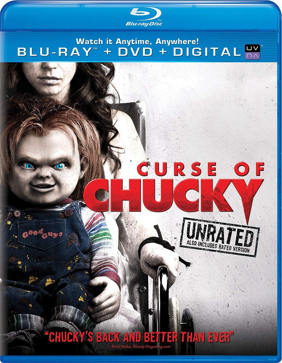 La Maldición de Chuky Importado (Blu-ray, DVD)