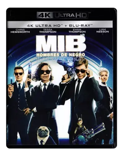 Hombres de Negro Internacional (4K, Blu-ray) [ Tessa Thompson, Chris Hemsworth]