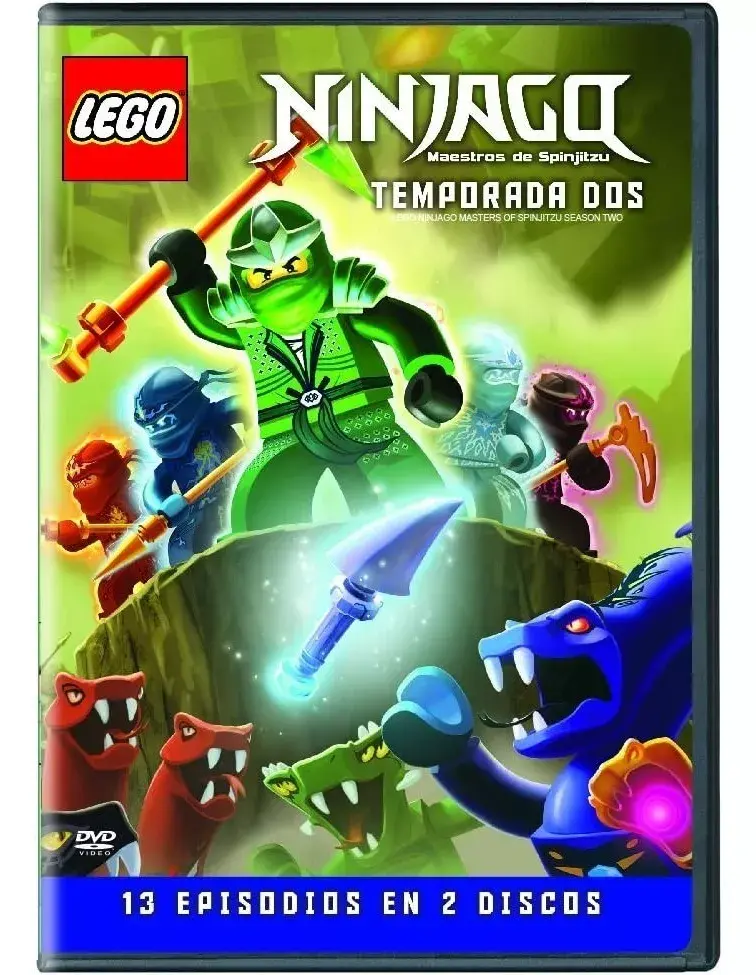 Lego Ninjago Maestros Spinjitzu Temporada 2 (DVD)
