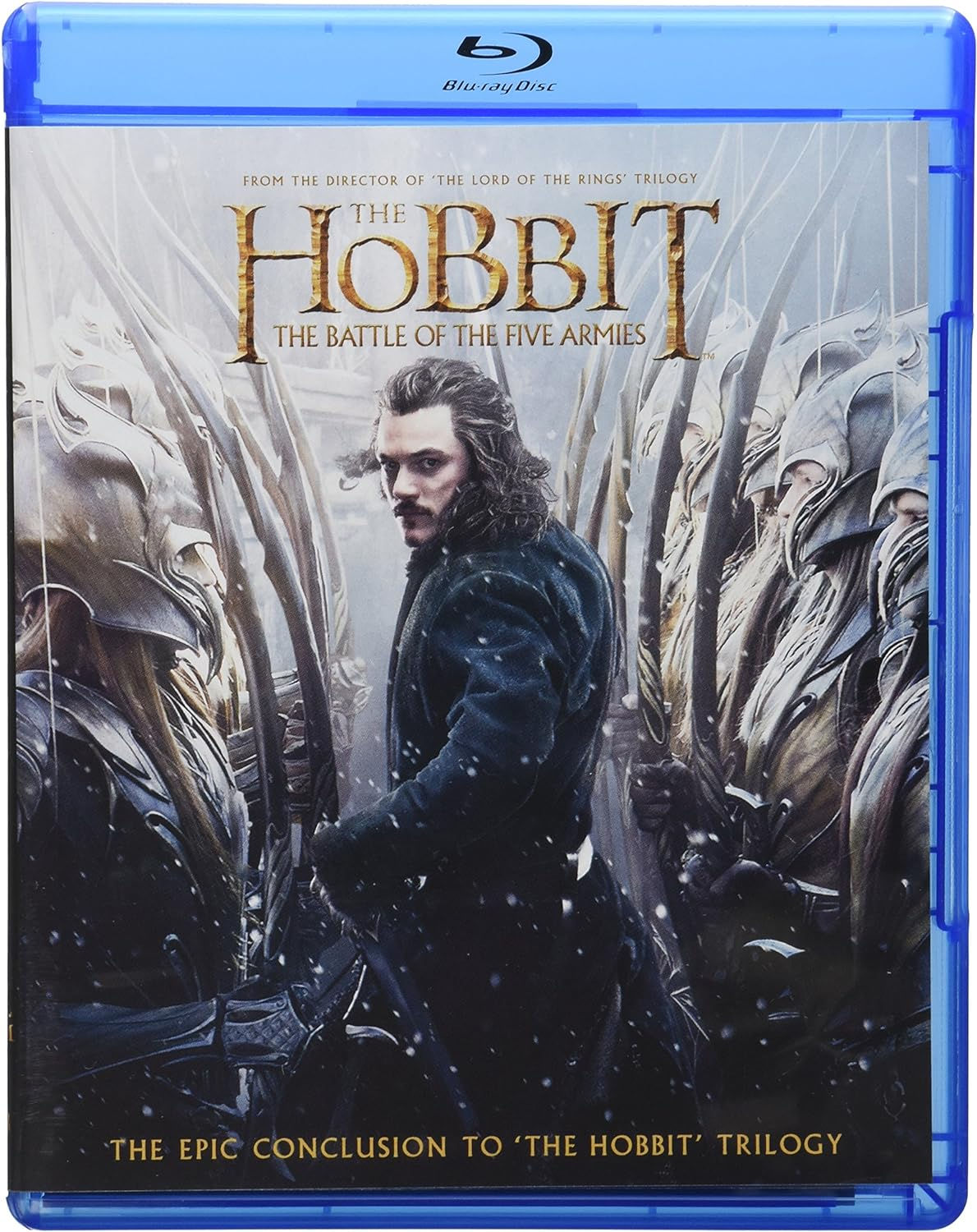 El Hobbit La Batalla de los Cinco Ejércitos (Blu-ray, DVD)