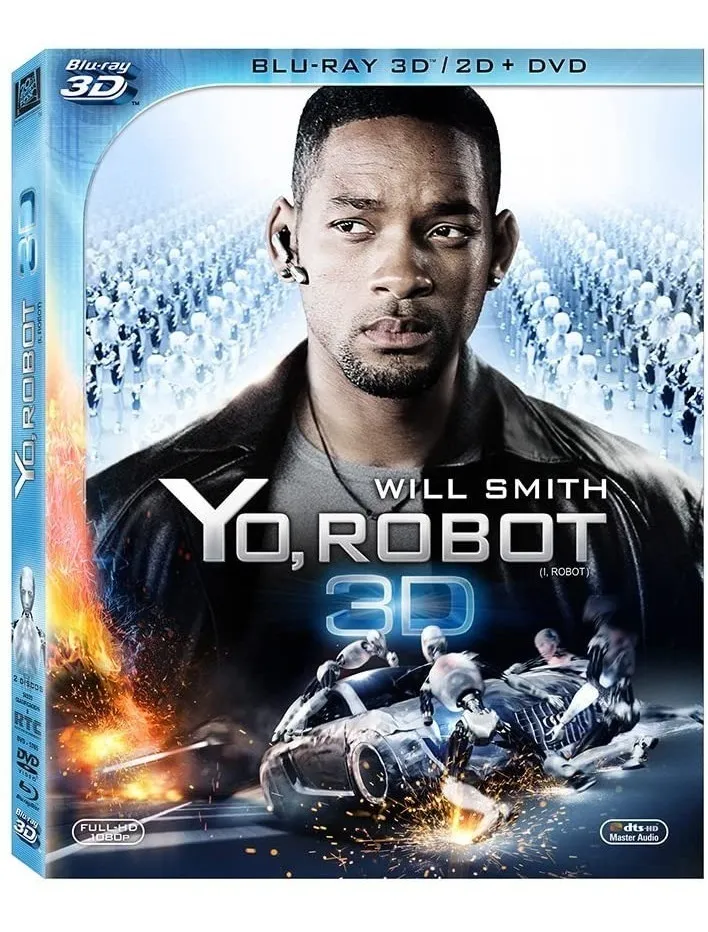 Yo, Robot (Blu-ray 3D, Blu-ray, DVD)