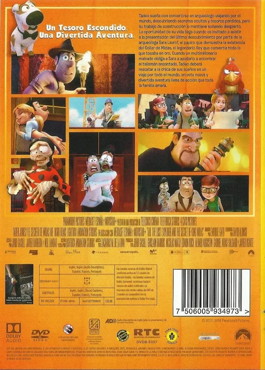 Miniatura: Tadeo 2: El explorador Perdido (DVD)