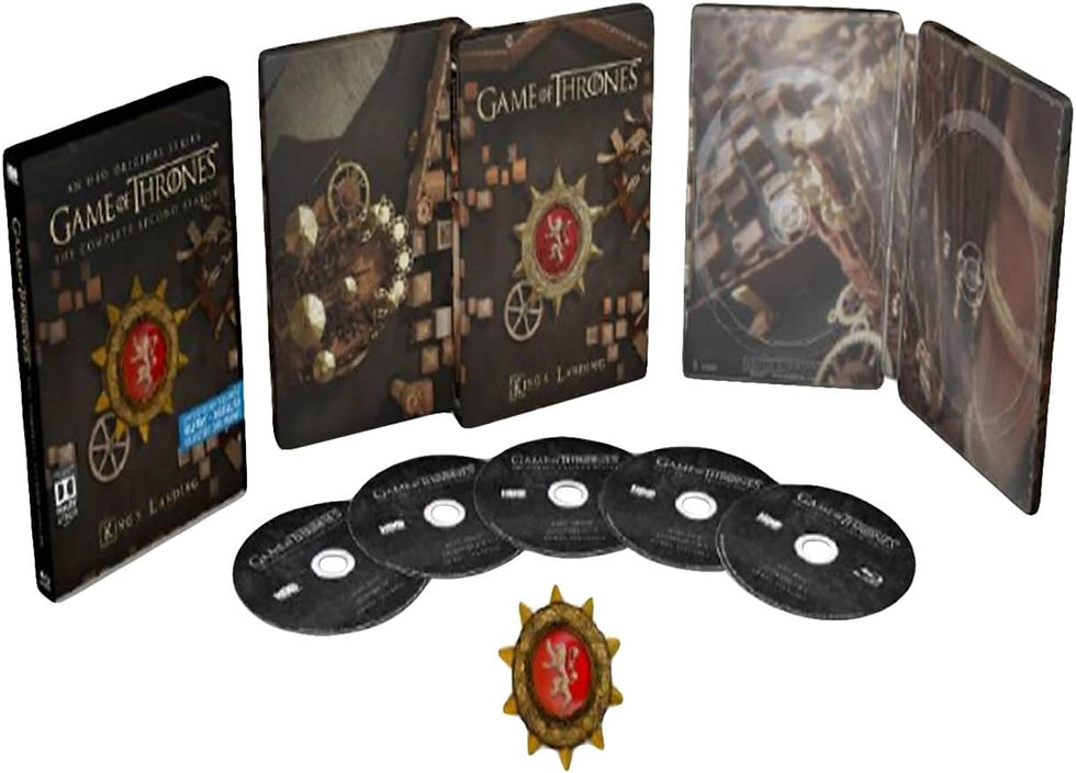 Thumbnail: Game of Thrones Temporada 2 Steelbook + Iman (Blu-ray)