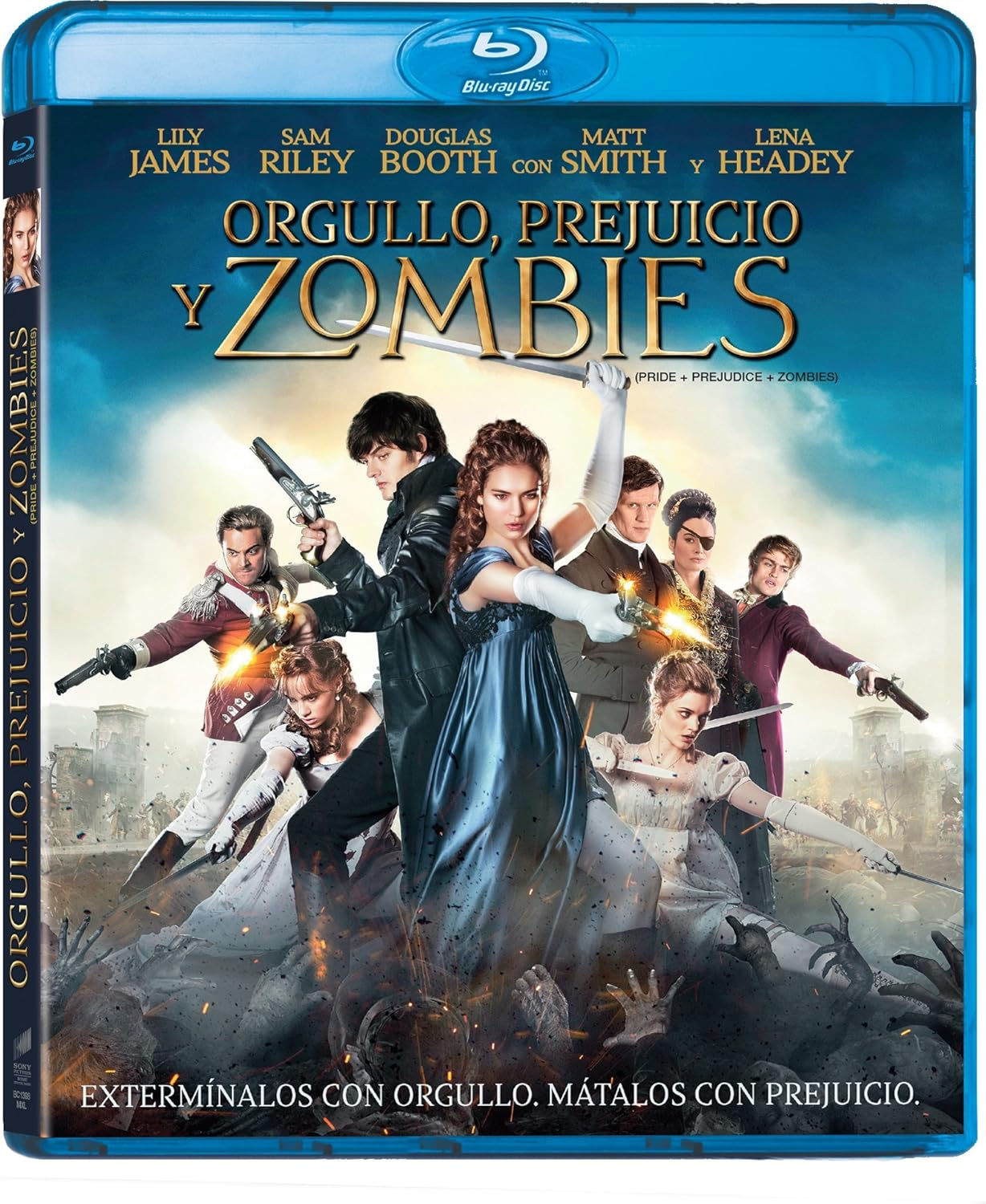 Orgullo Prejuicio y Zombies (Blu-ray) [Lily James]