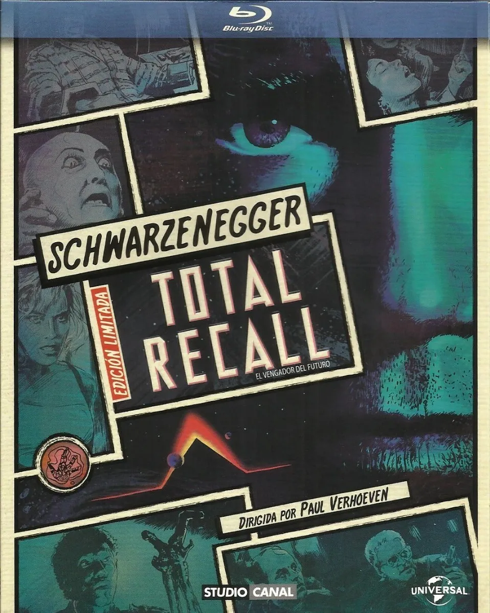 El Vengador Del Futuro, Total Recall [1990 | Schwarzenegger ] (Blu-ray)