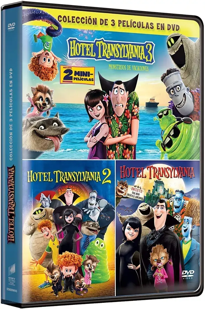 Hotel Transylvania [trilogia] (DVD)