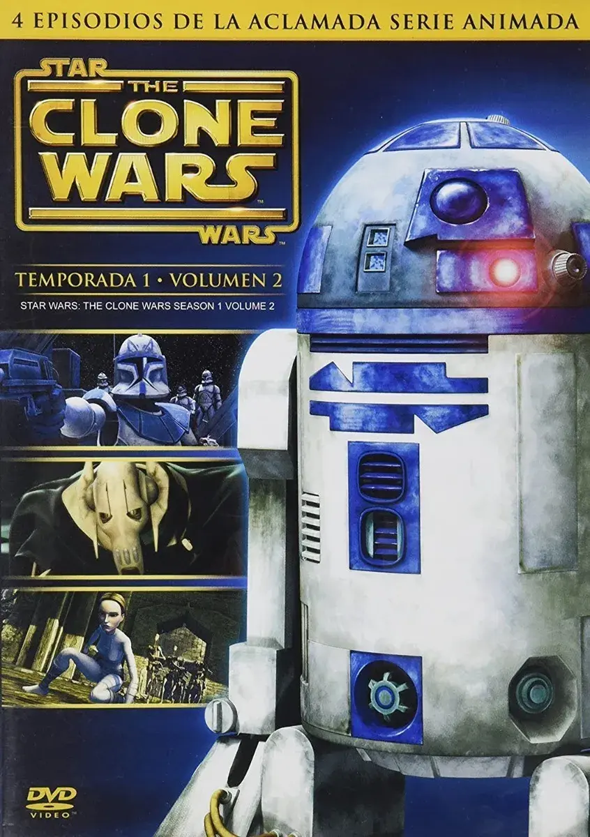 Star Wars: The Clone Wars Temporada 1 Volumen 2 (DVD)