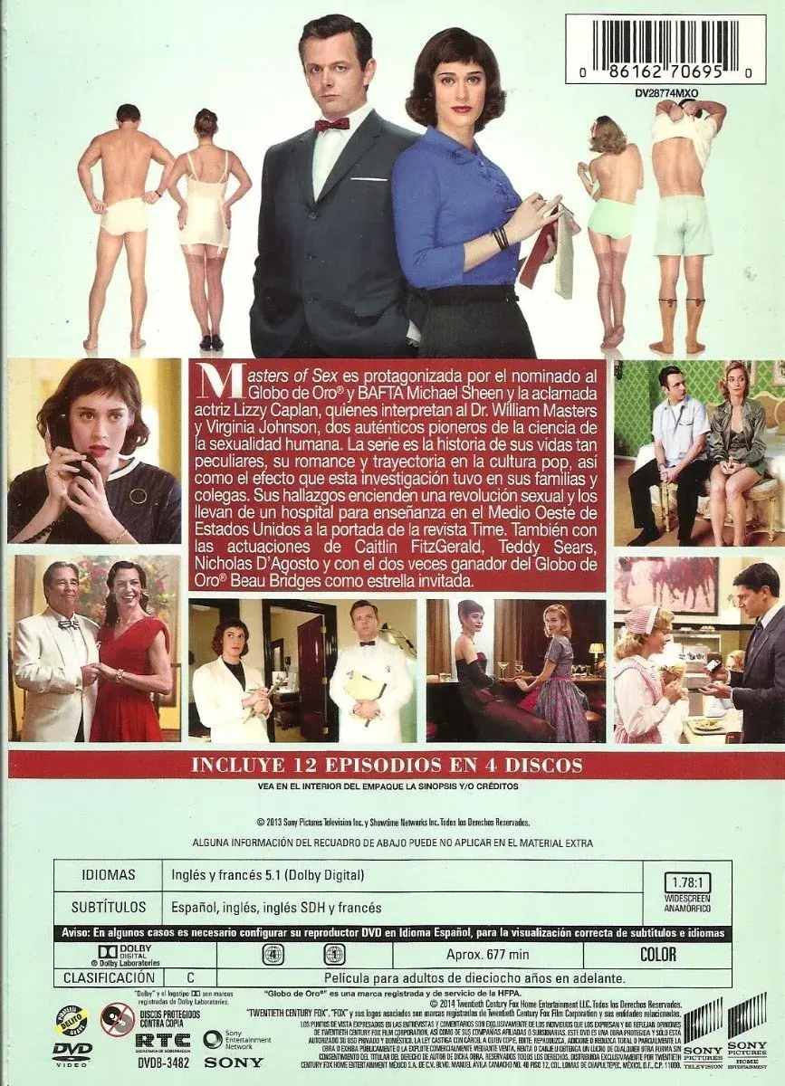 Miniatura: Masters Of Sex [ Maestros Del Sexo ] Temporada 1