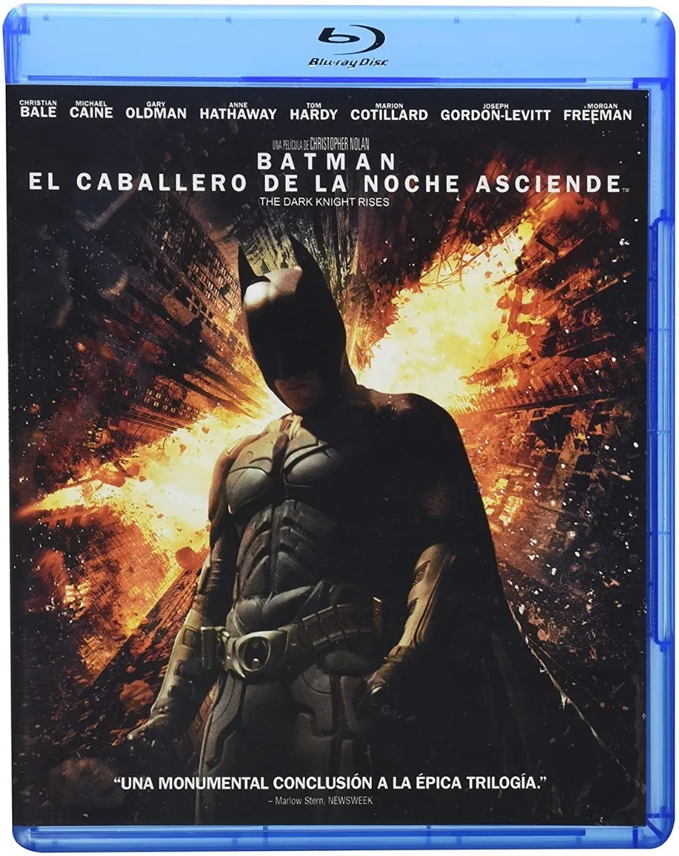 Batman El Caballero De La Noche Asciende (Blu-ray, DVD)
