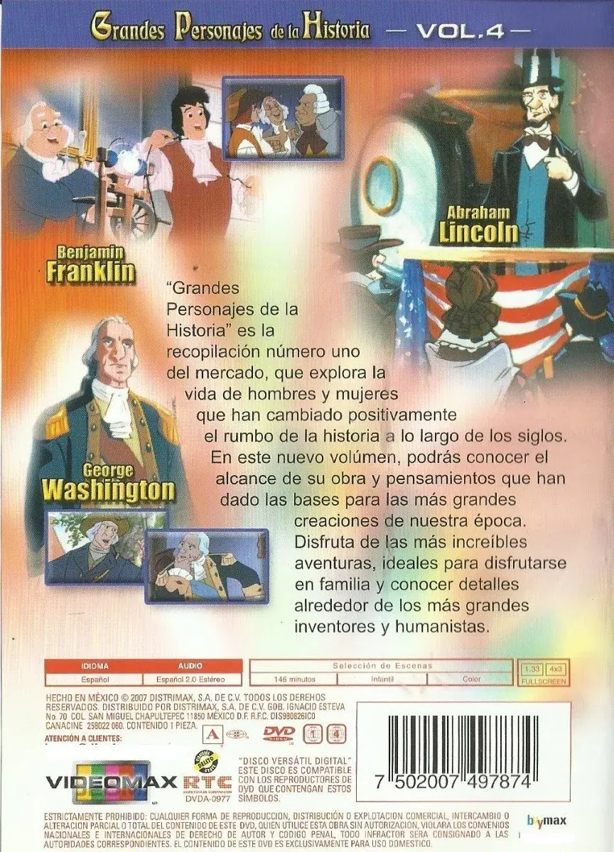 Thumbnail: Grandes Personajes De La Historia Vol. 4 (DVD)
