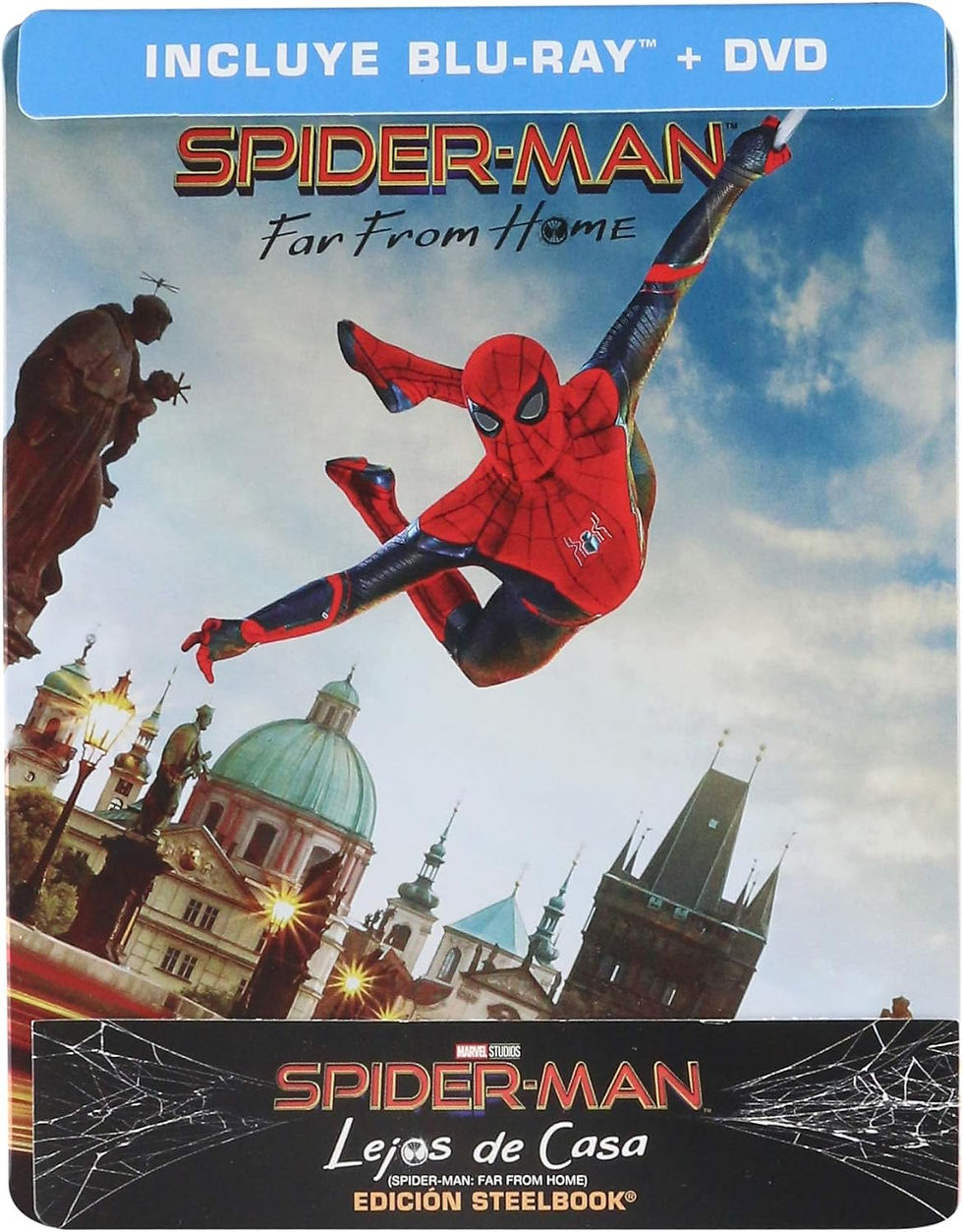 Spiderman Lejos de Casa Steelbook (Blu-ray, DVD)