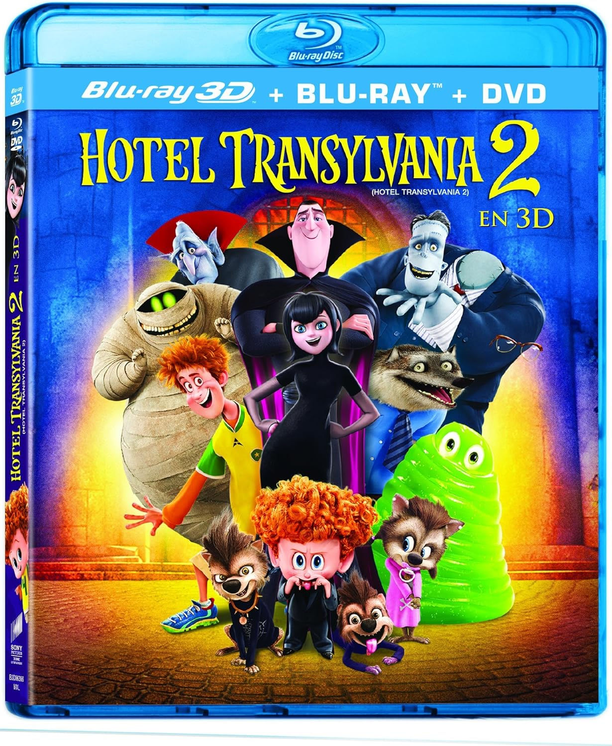 Hotel Transilvania 2 (Blu-ray 3D, Blu-ray DVD)