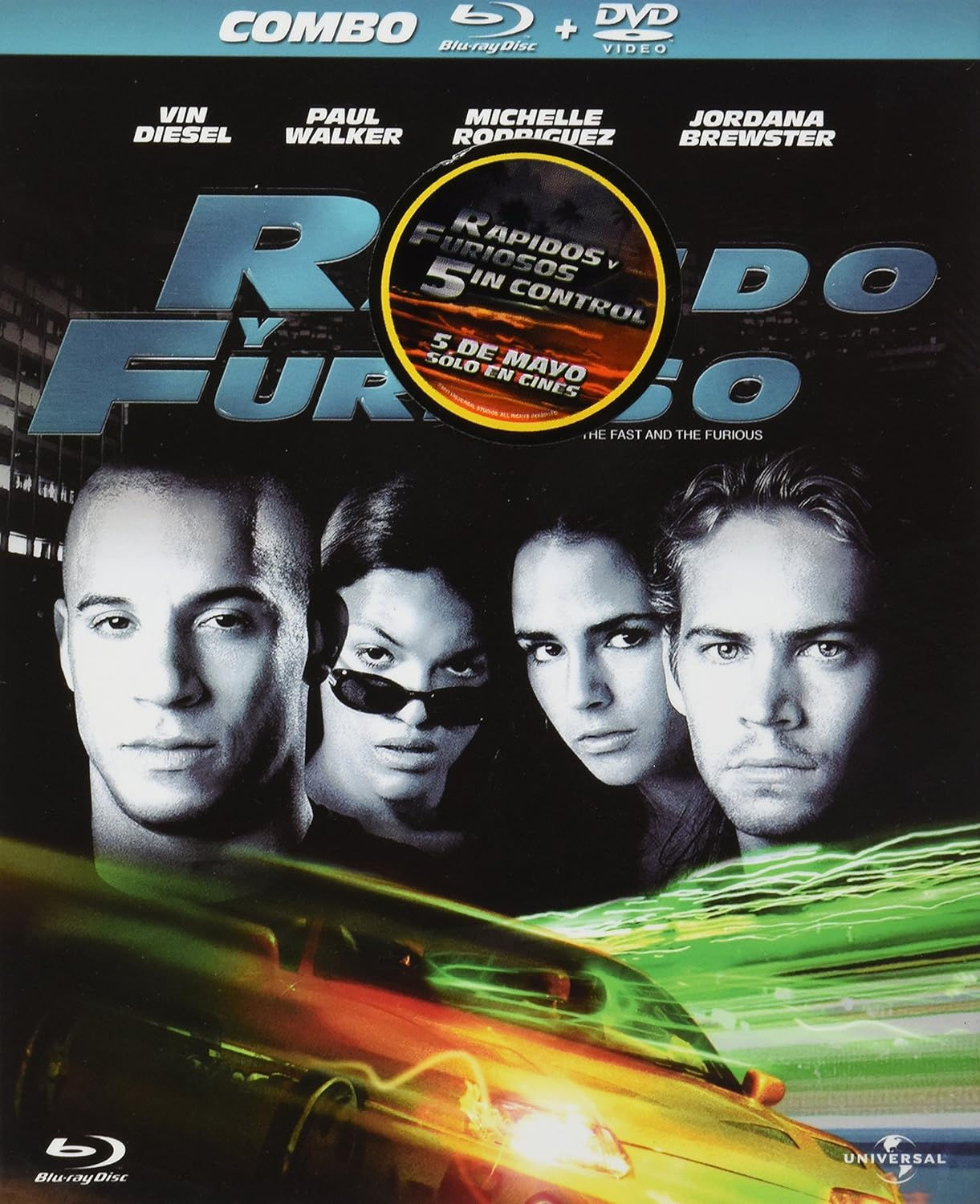Rápidos y Furiosos (Blu-ray, DVD)