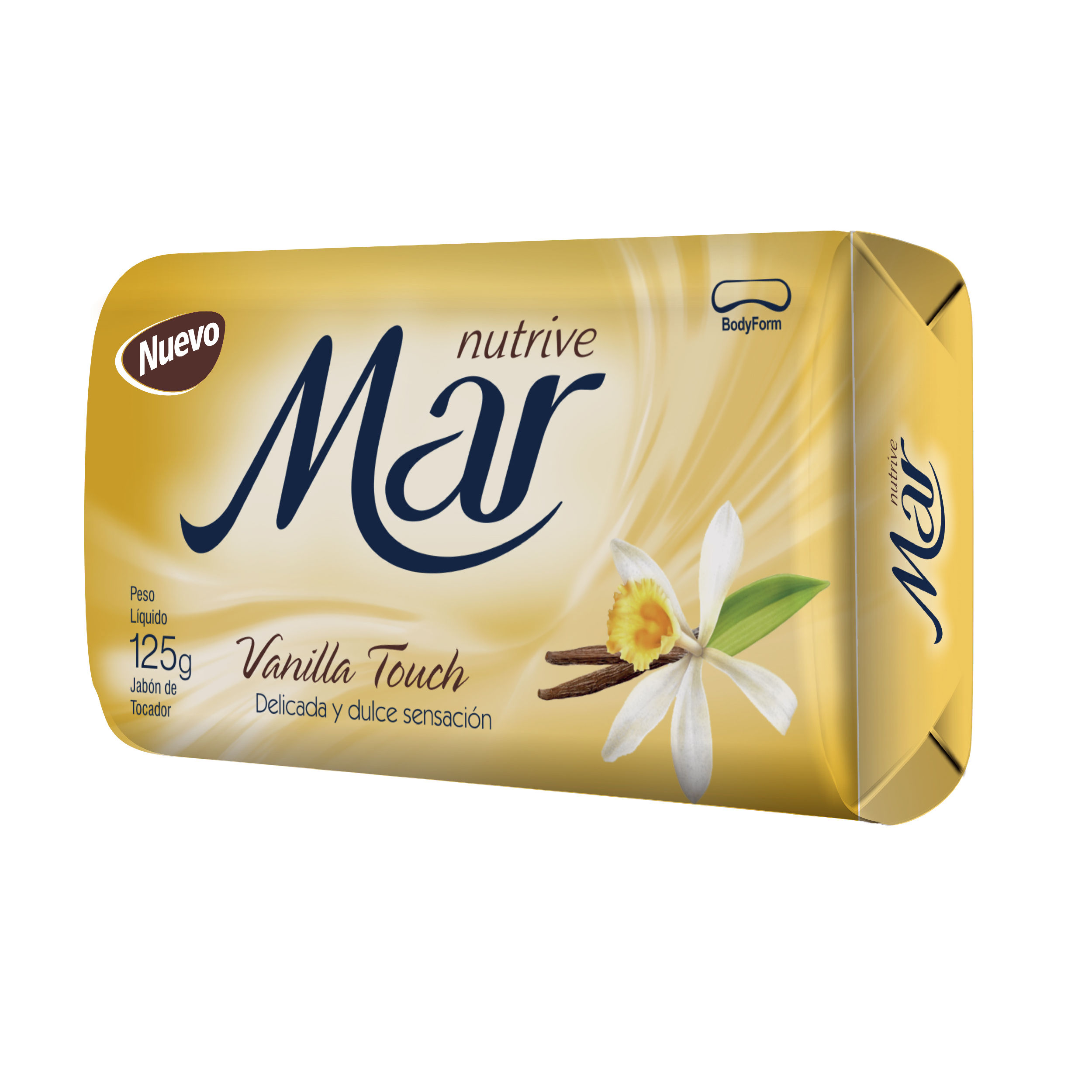 Mar Nutrive Amarillo/Vainilla 125 gr. x 72