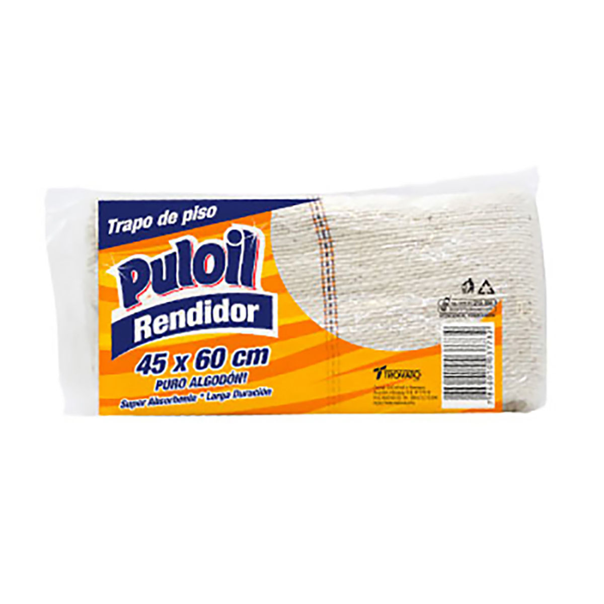 Puloil Trapo de Piso Rendidor 45 x 60