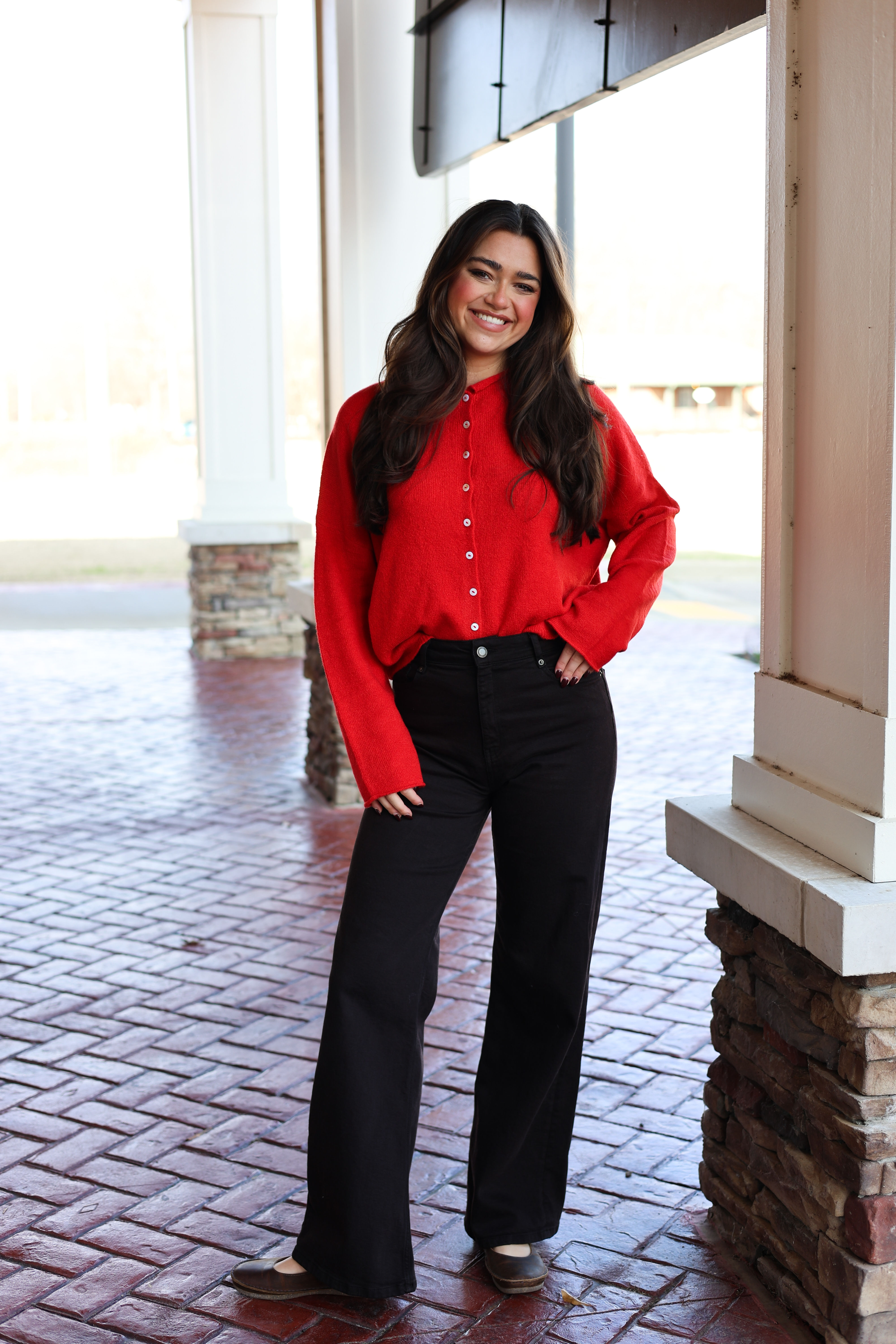 Best Seller Cardigan In Red