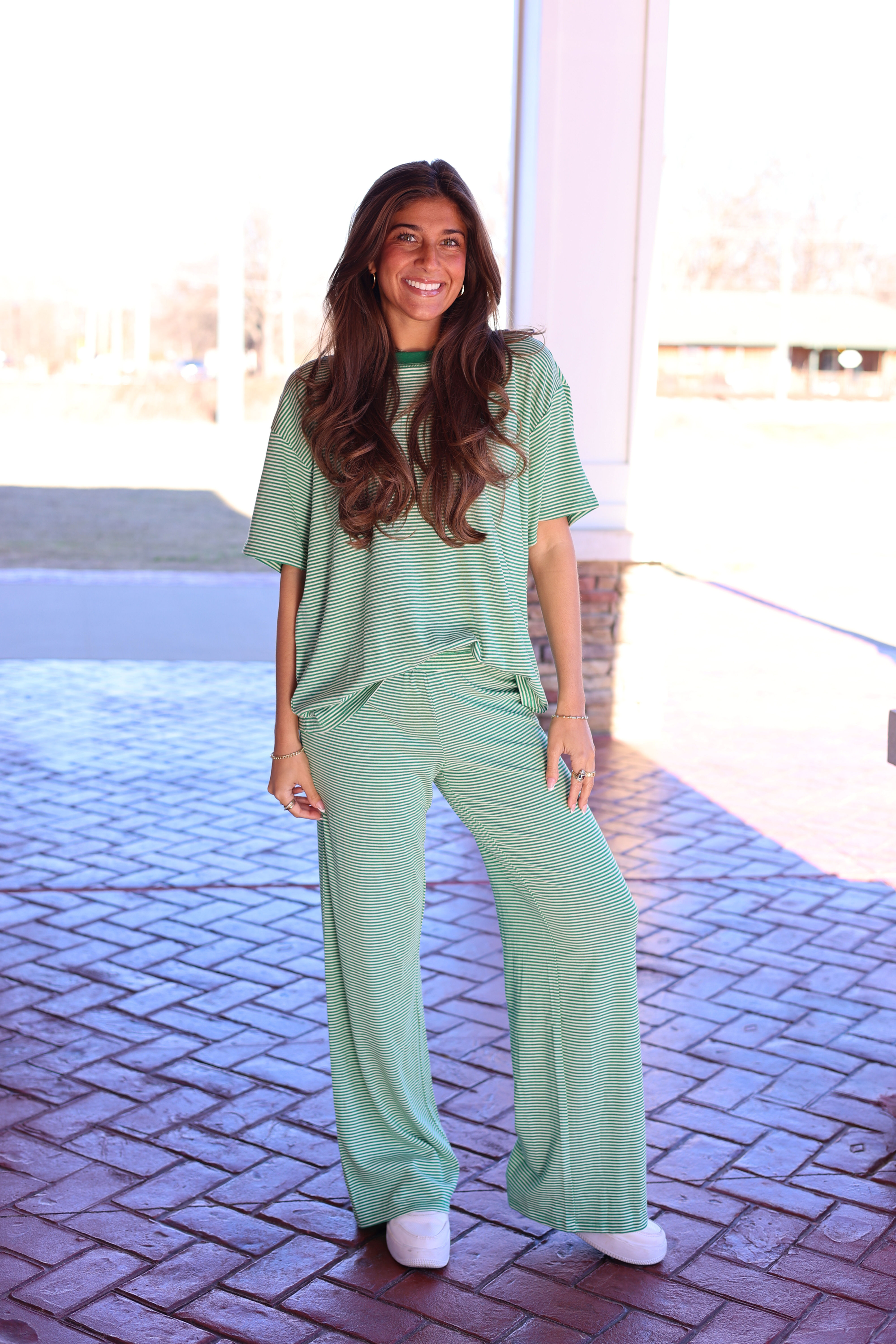 The Saylor Top In Green