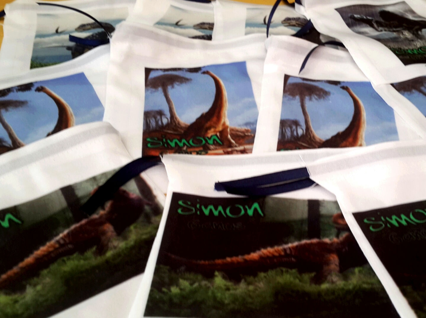 Souvenir bolsitas Dinosaurios