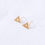 Thumbnail: Zircon Triangle Post Earrings