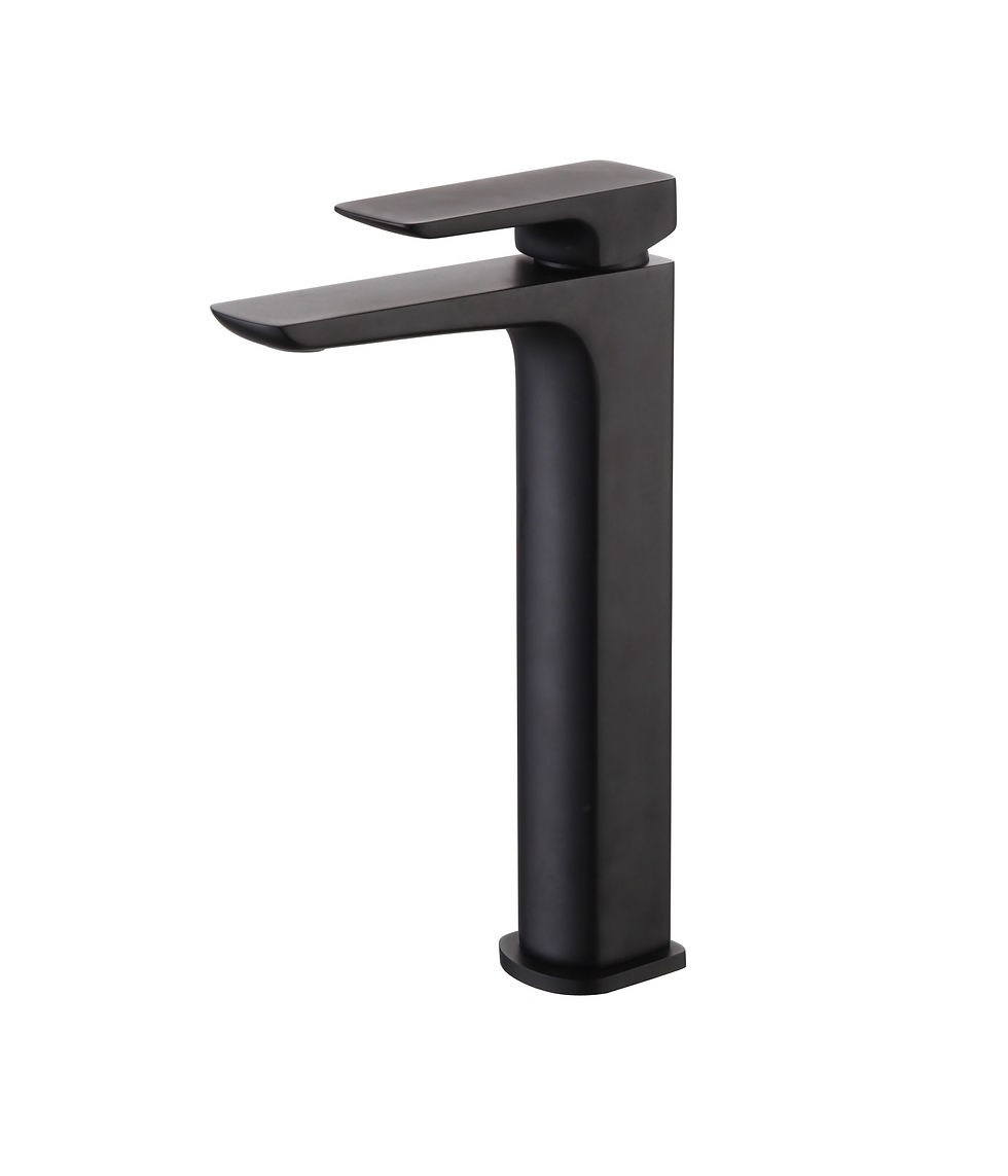 Black Tall Basin Mixer