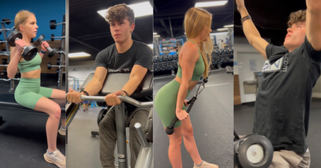 Fucking My Gym Buddy AT the Gym